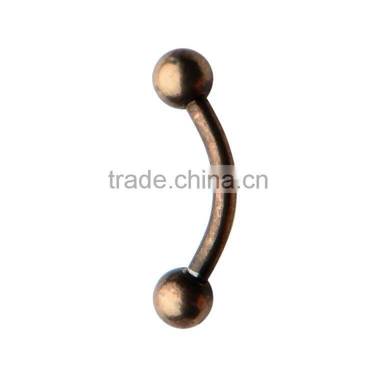 Antique Plating Eyebow Ring Body Piercing Jewelry