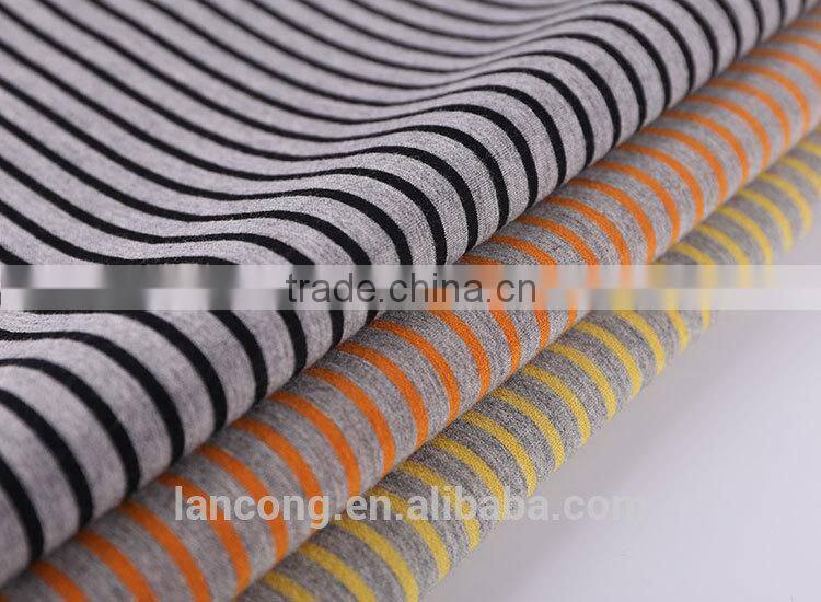 Fashion Spandex Beautiful Stretch Stripes Knit Fabric