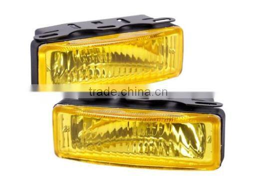 12v Car 4X4 truck universal yellow driving light fog lamp kit with wiring and switch