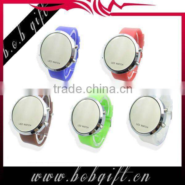 2014 new cheap fashsion LED rubber watch with high quality