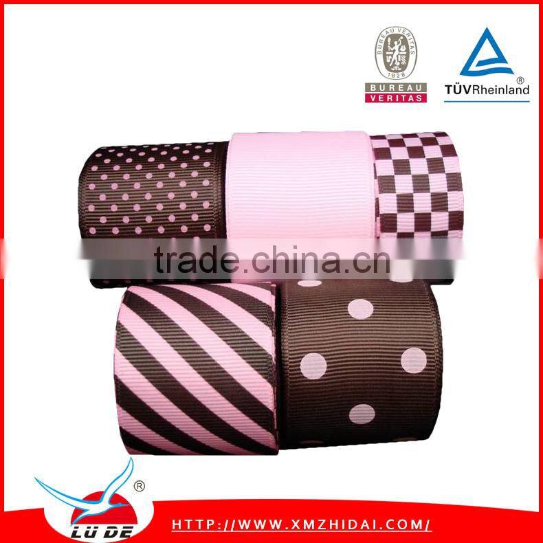 Wholesale Zebra Printed Metallic Ribbon