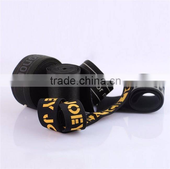 China Suppliers 3.5cm Customized Jacquard Elastic Tape for Mens Underwear
