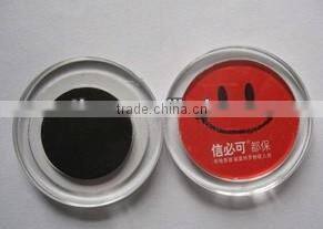 Die cut acrylic refrigerator