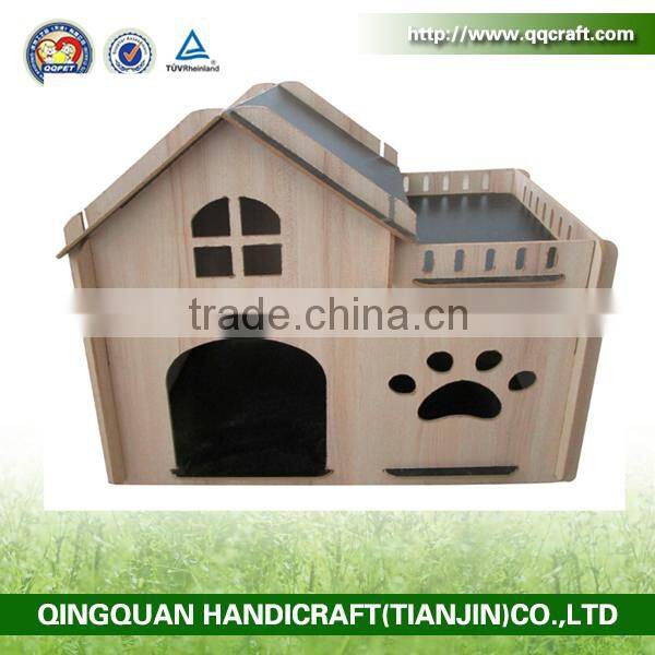 Aimigou wholesale indoor wooden pet house & cat dog wooden house