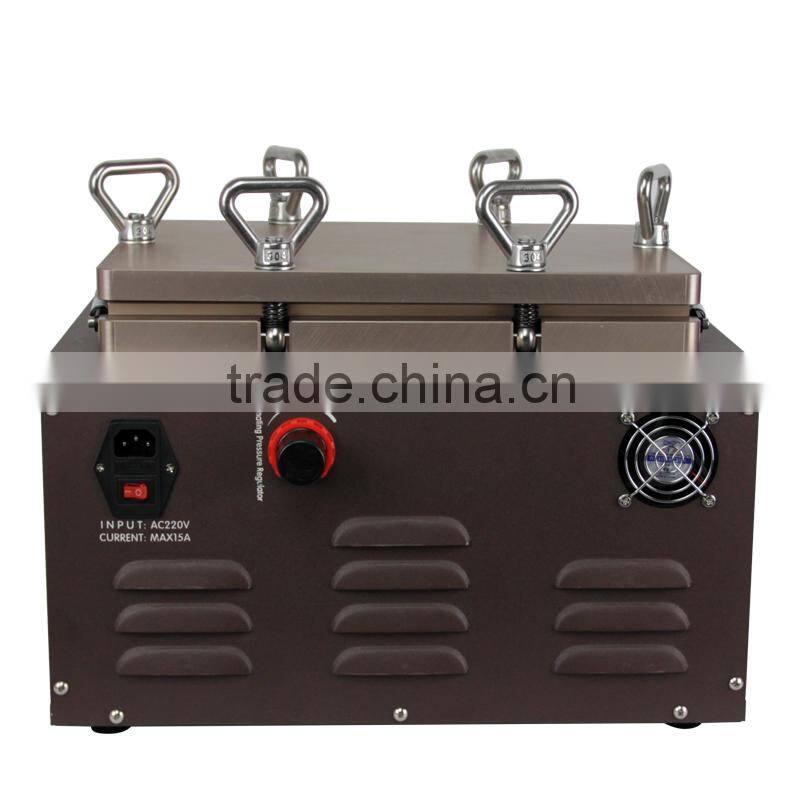 100% no bubbles LCD & Touchscreen Laminating refurbish machine with display, without Air compressor and Air pumper.