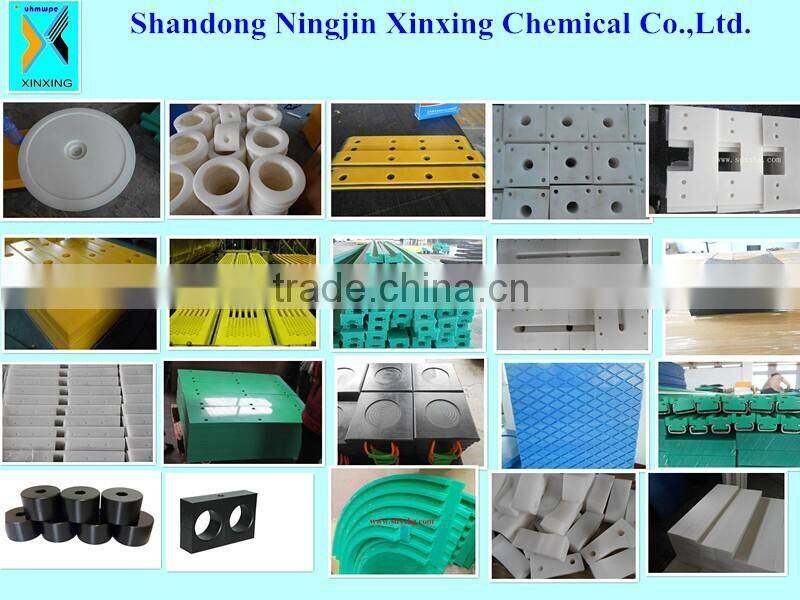 Wear resistant UHMWPE sheet for bunker lining/Self Lubricating uhmwpe chute liner