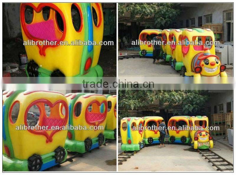 albaba fr outdoor kids amusement rides track train for sale