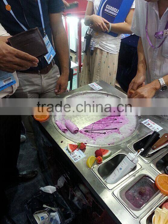 2015 Fedex To Worlwide Lestars Manufacturer Of Frozen Yogurt With Real Fruits Thailand Fried Ice Cream Machine