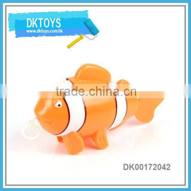 Mini Size Swimming Fish Plastic Toy Pull Line String Toy