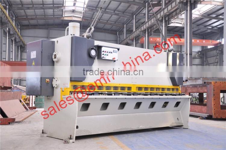 QC11K-16x2500 CNC hydraulic sheet metal plate shear