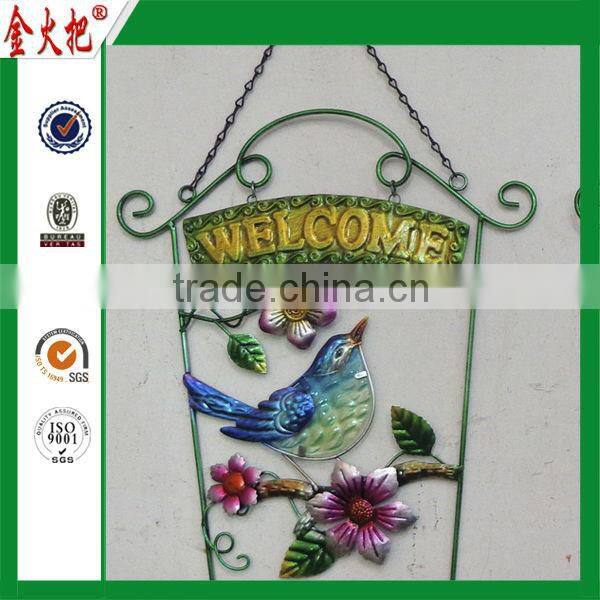 Hot Sell Delicate Multicolor bird home art wall decoration