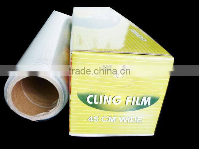 PE Plastic Cling Film For Food Warp