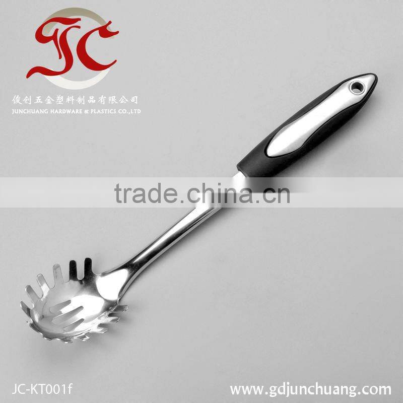 Whole stainless steel heat resistant spaghetti spoon server