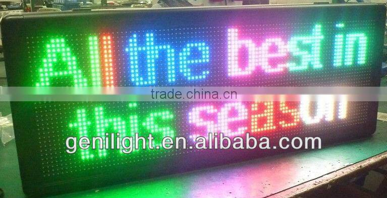 red color p10 led display