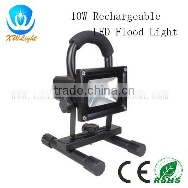 High quality 10W led flood light rechargeable