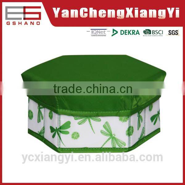 small cheap carbonized hexagon paper board storage box