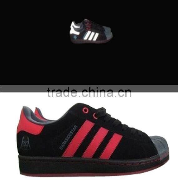 Colorful reflective PU shoes leather