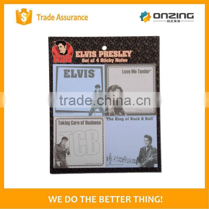 Custom logo printed stationery small pads of paper sticky note