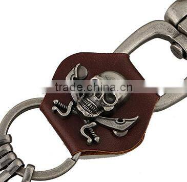 make leather keychain Vintage leather accessories