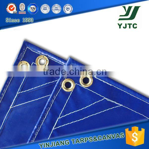 1000d 0.55mm pvc blue tarpaulin