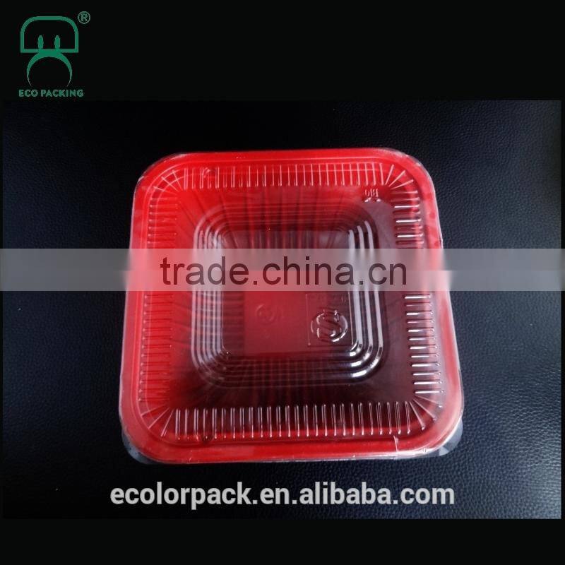 Take away plastic container food packaging lunch box