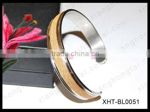 Stainless Steel IP Gold Bangles, Top Quality