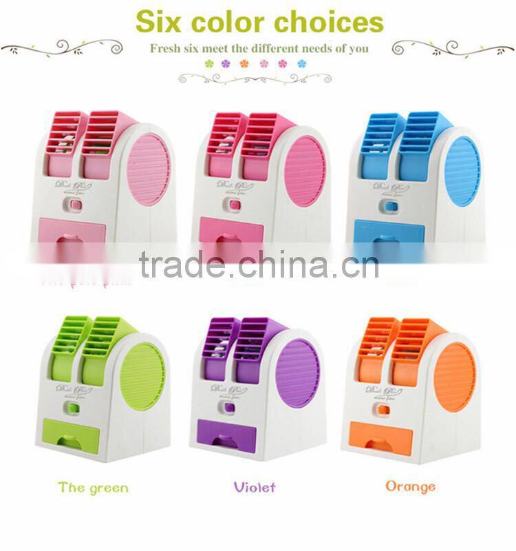 2016 newest high quality office desktop adjustable mini bladeless fan