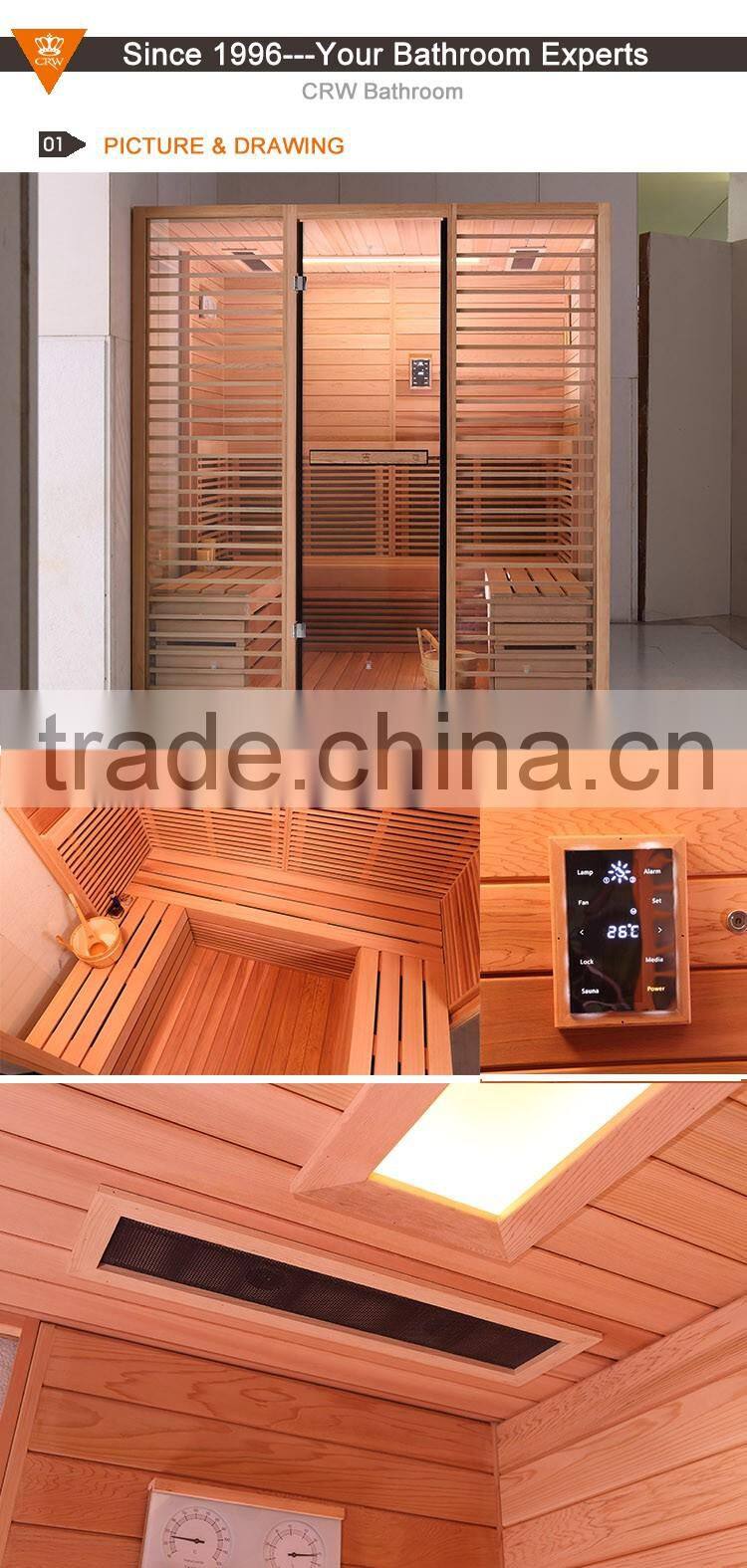 CRW Bathroom Design Sauna Room