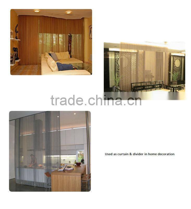 hanging divider light weight wire mesh