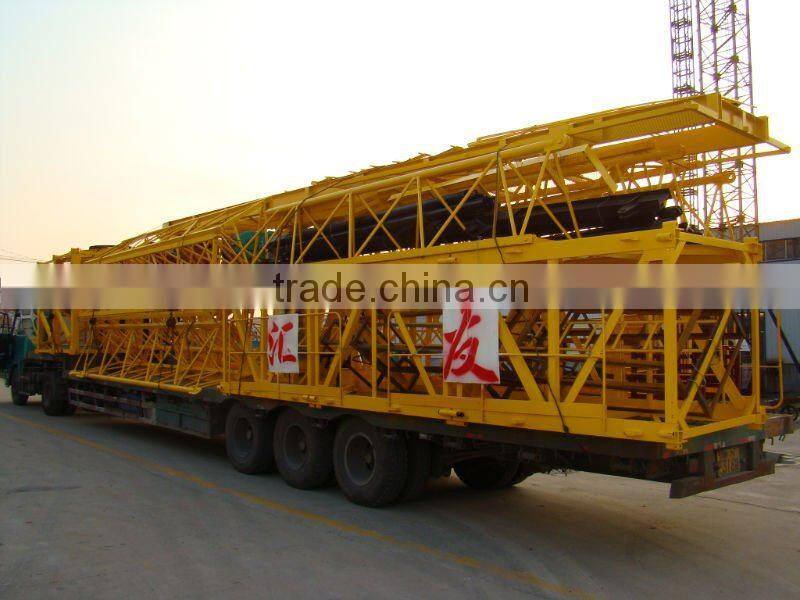 D500 (5078)25 tons goos quality construction Luffing jib Tower Crane