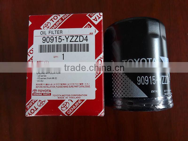 In stock!!!High quality of oil filter for Toyota 90915-YZZD1