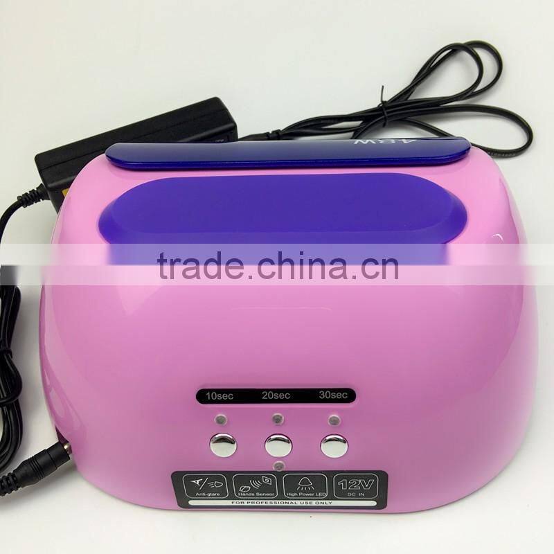 ce & rohs uv led nail lamp sensor led ccfl nail lamp uv nail lamp 36w 110v finger uv led gel lamp nail dryer