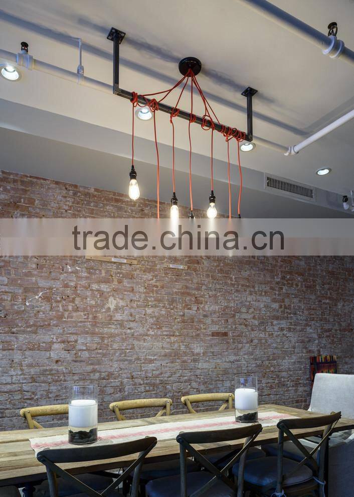 MODERN OFFICE KITCHEN ORNAMENT LAMP DIAMOND CHANDELIER IRON PYRAMID PENDANT LAMP