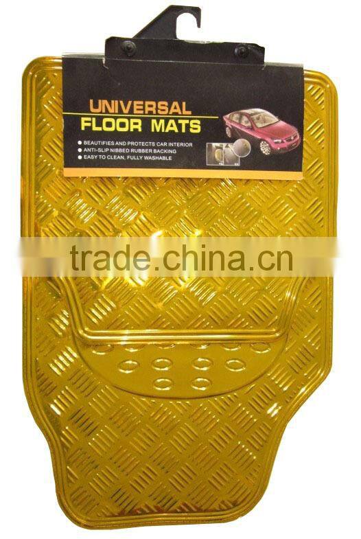 car accessories aluminium material car mat