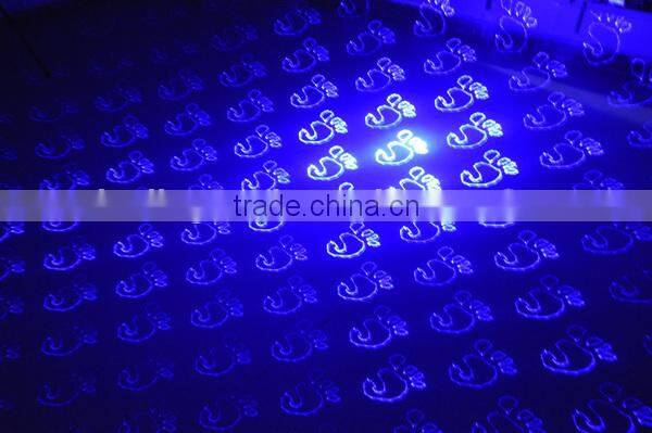 Cheap Blue Animation twinkling Laser Stage Light