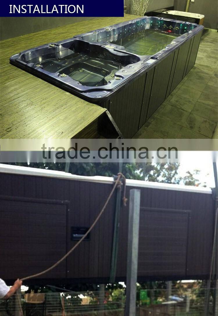 Christmas Style Fiberglass Luxury Swim Pool in Supreme PROMOTION JY8601