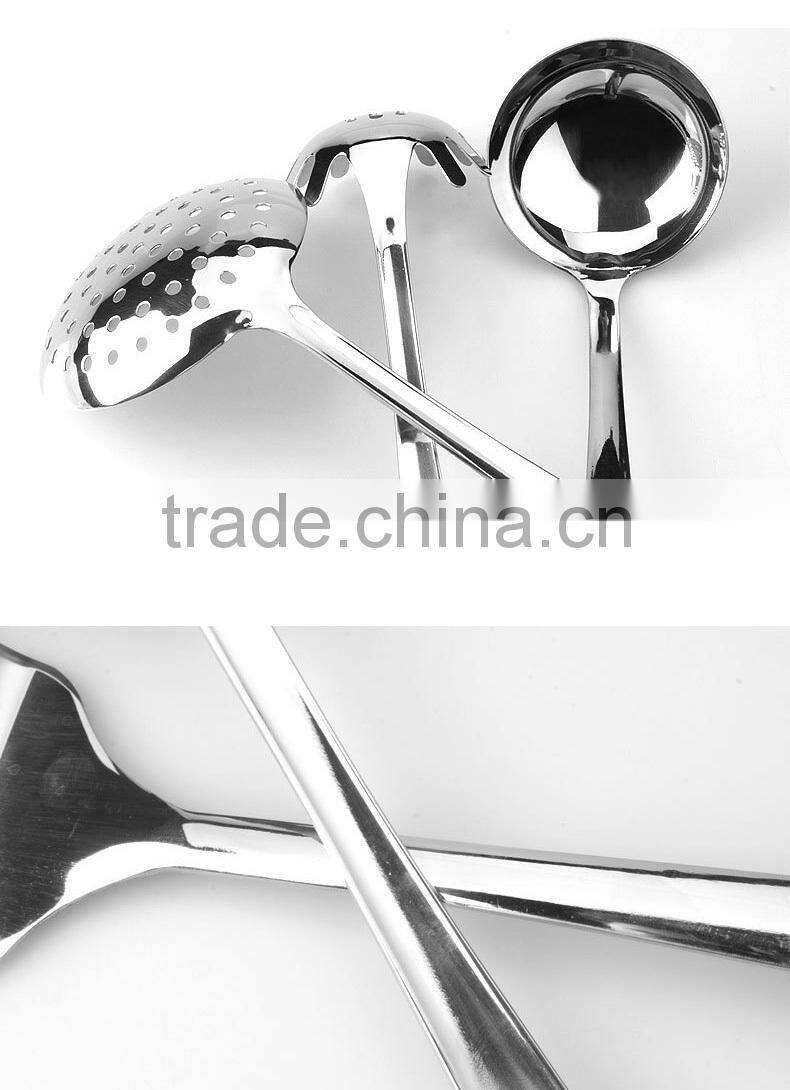 stainless steel kitchenware 2015 style high Quality with plastic handle Cookware/modern kitchen designs7PCS/SET S48