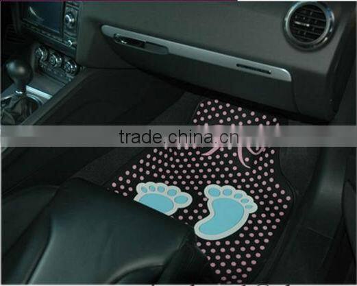 universal fitting car carpet cartoon design car mat
