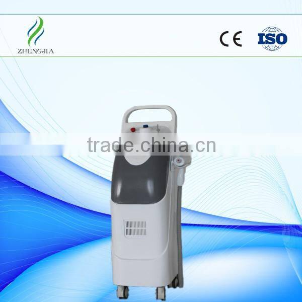 vertical q switch nd yag laser pigment and tattoo removal device