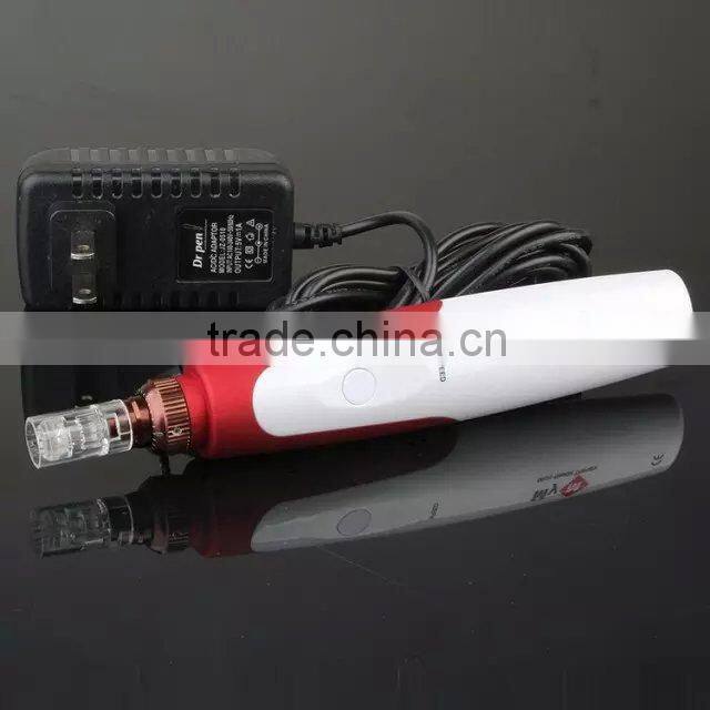 Microneedling derma pen hair treatment beauty roller 12 needles 0.25mm-3.0mm