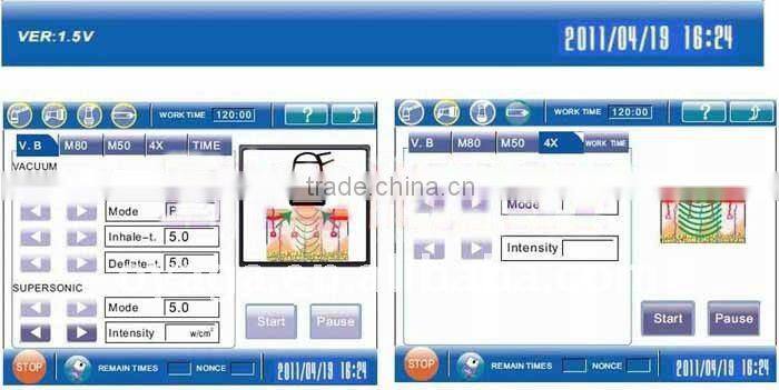 Powerful 40K ultrasonic cavitacion body shaping machine factory outlet