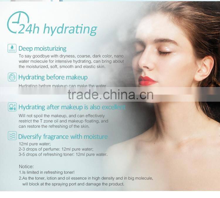 Mini Cool Mist Humidifier, Home Use Fregrant Nano Facial Steamer