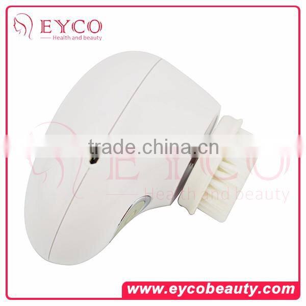 2016 good selling women facial electric silicone sonic clean and clear face wash brush for women