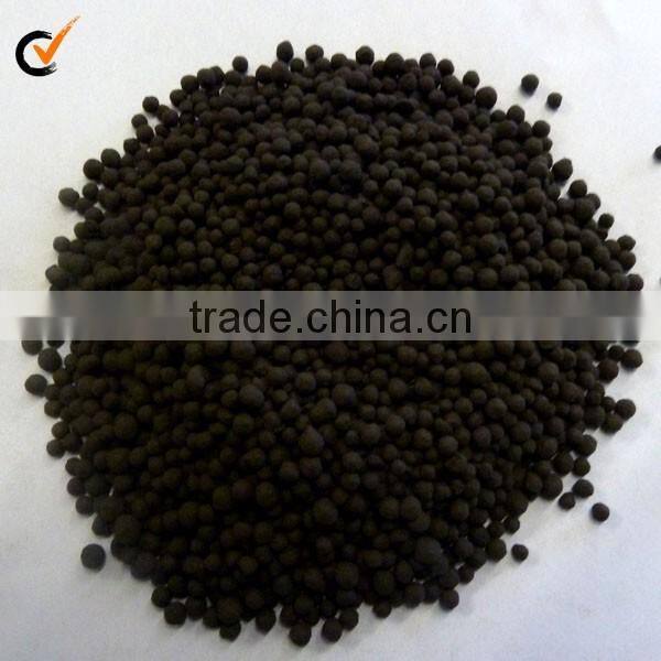 Humic acid particles.