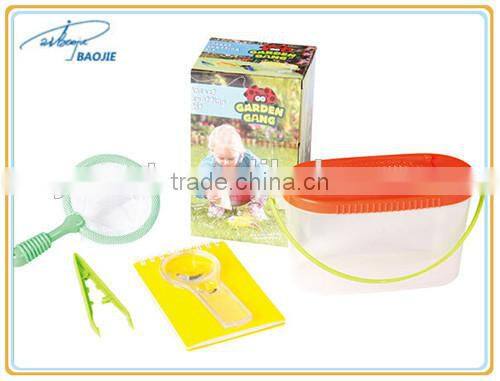 New design colorful plastic insect cage handle plastic box for children carrying