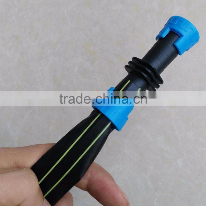 Linear type double line drip tape for drip irrigation system
