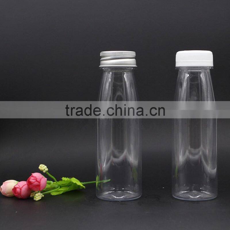 210ml round boston round pet bottles