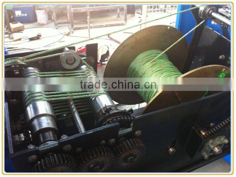 china taian plastic pp pe twine rope twisting machine
