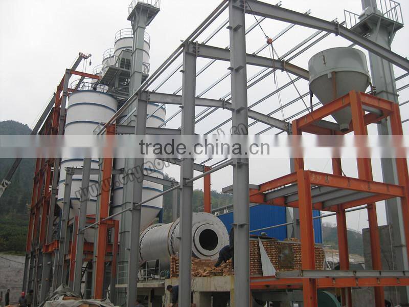 Triple Cylinder Drying Machine for dry mortar production line