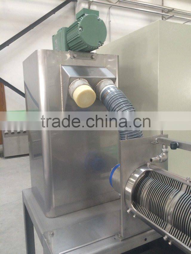 Tsurumi technology fully automatic small size screw filter press (MDQ-101)